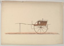 Design for Village Cart, 1850-74. Creator: Unknown.