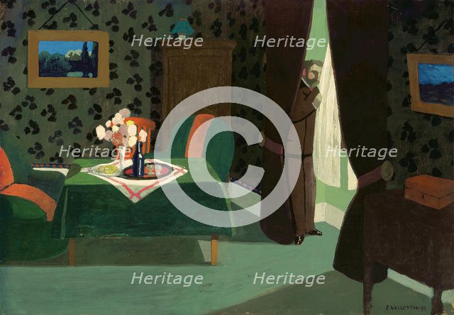 The wait, 1899. Creator: Vallotton, Felix Edouard (1865-1925).