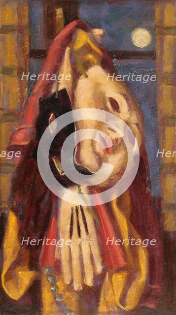 Carnival Stil Life, around 1920. Creator: Milan Thomka Mitrovsky.