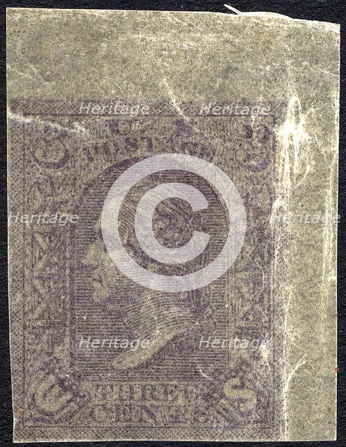 3c Washington Lowenberg essay, 1867. Creator: Unknown.