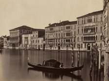 Untitled (Venetian Gondola), late 19th Century. Creator: Unidentified Photographer.