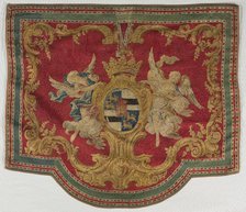 Heraldic Tapestry, 1700s. Creator: Unknown.