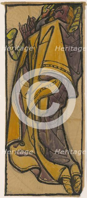Design for a glass window I., 1940-1944. Creator: Ján Novák.