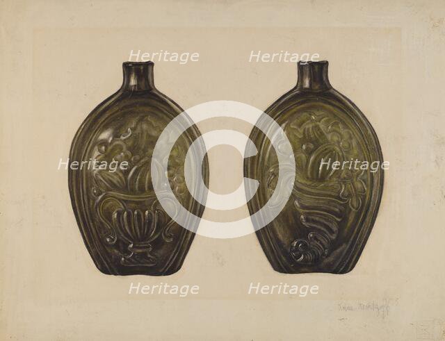 Flask, 1935/1942. Creator: Anne Nemtzoff.