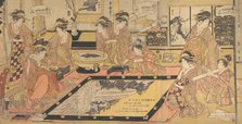 A Votive Picture to Be Donated to the Kannon of Asakusa..., ca. 1800. Creator: Kitagawa Kikumaro.