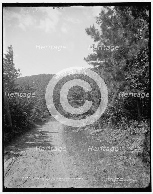 Long level and Catskill Mountain House, Catskill Mountains, N.Y., c1902. Creator: Unknown.