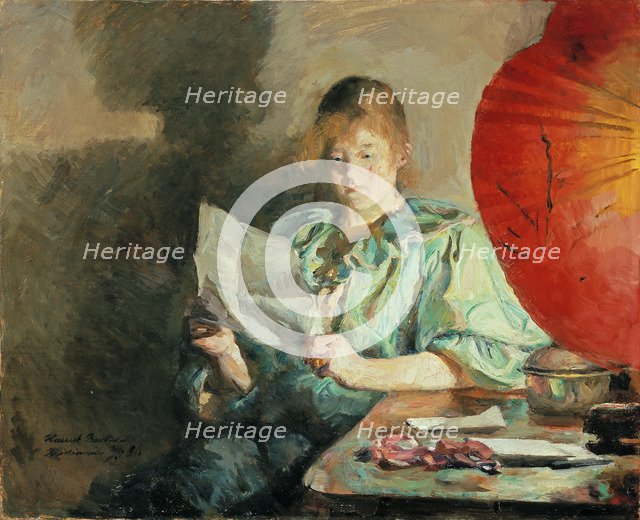 Evening, Interior, 1890.