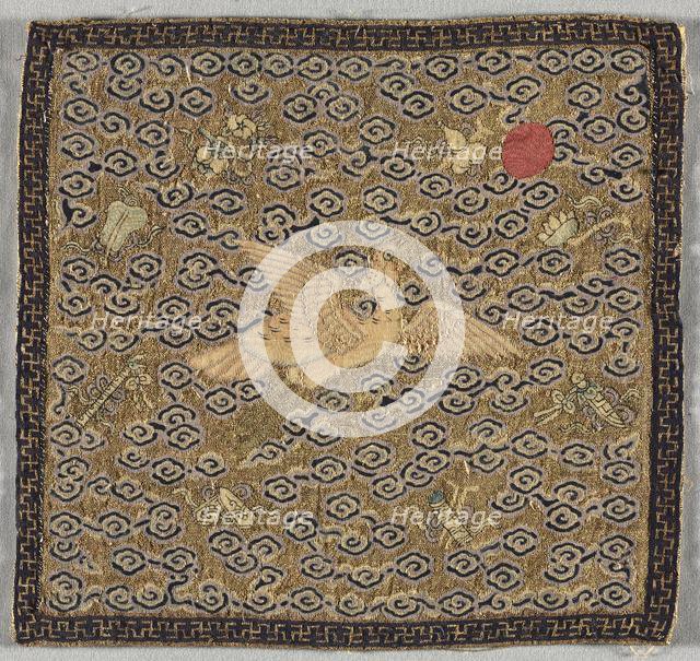 Rank Badge (buzi), 1850-99. Creator: Unknown.