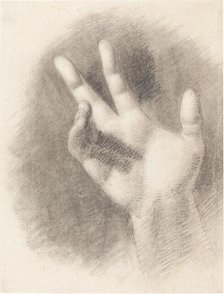 Study of a Right Hand [recto]. Creator: Benjamin Robert Haydon.