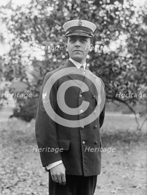 Minzo, Y.B., Chief Petty Officer of Navy, 1917. Creator: Harris & Ewing.