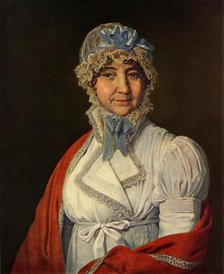 'Portrait of Nadezhda Ivanovna Dubovitska', 1809, (1965).  Creator: Vladimir Borovikovsky.