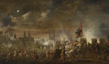 The Siege of Magdeburg, 1631, (1650). Creator: Pieter Meulener.