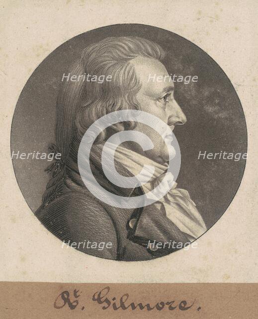 Robert Gilmor, 1803. Creator: Charles Balthazar Julien Févret de Saint-Mémin.