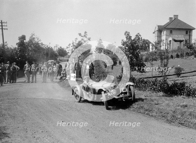 1929 Rally, Bugatti Owners Club Hill Climb, Chalfont St Peter, Buckinghamshire, 1935. Artist: Bill Brunell.