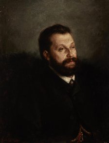 Portrait of Michal Balucki, c1890. Creator: Leonard Stroynowski.