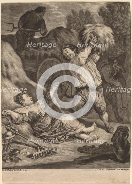 July, 1685/1695. Creator: Cornelis Dusart.