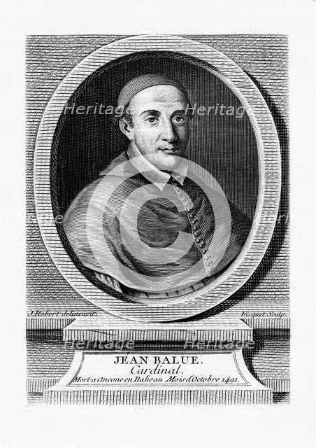 Jean Balue, French cardinal, (19th century).Artist: Ficquet