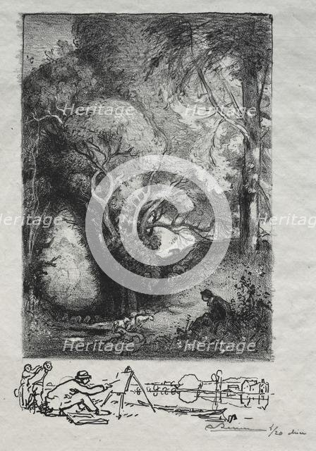 La Ravine en juin, 1913. Creator: Auguste Louis Lepère (French, 1849-1918).