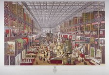 The Great Exhibition, Hyde Park, Westminster, London, 1851.                                      Artist: Robert Kent Thomas 