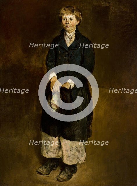 Portrait of a Boy, c1880. Creator: Witold Pruszkowski.