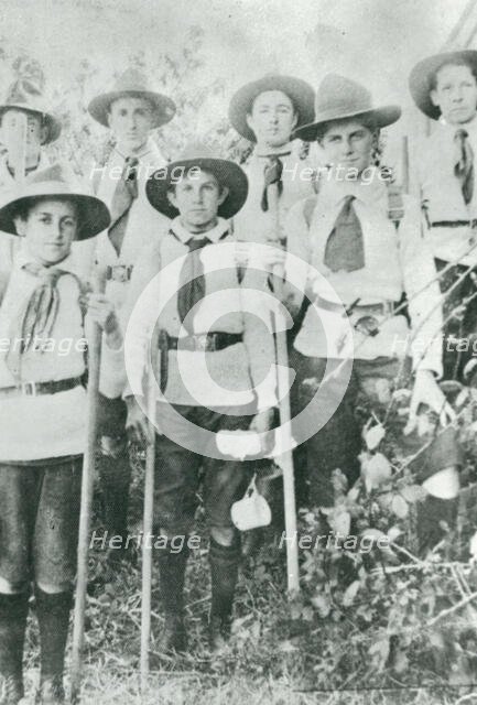 Mosman Boy Scouts, 1908. Creator: Unknown.
