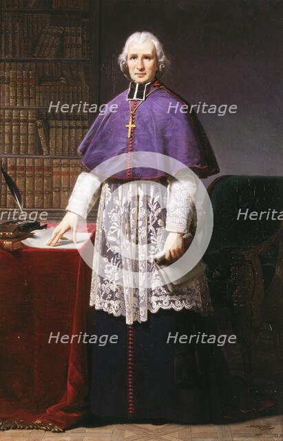 L'Abbé Henri Grégoire (1750-1831), ecclésiastique et homme politique, 1820. Creator: Jean-Baptiste Mauzaisse.