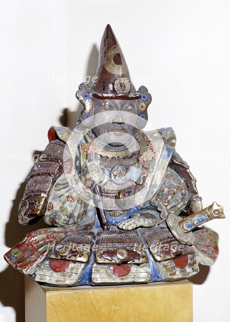 Figure of a Samurai warrior, Japanese. Artist: Unknown