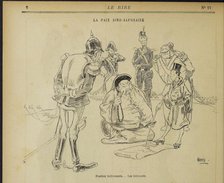 La paix sino-japonaise, Position interessante. Les interesses. From: Le Rire, May 11, 1895, 1895. Creator: Boyd, Alexander Stuart (1854-1930).
