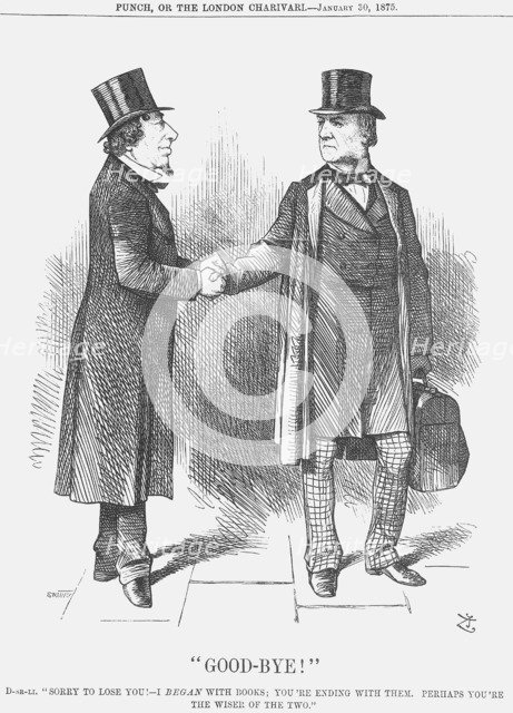 Good-Bye !, 1875.  Artist: Joseph Swain