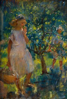 The Orchard, 1937. Creator: Henry Tonks.