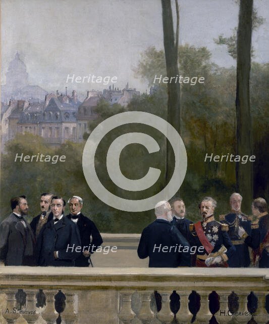 The Panorama of the Century, 1889. Creators: Henri Gervex, Alfred Stevens.