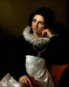 Rosalia Klieber, daughter of the sculptor Josef Klieber and later wife of the painter Goebel, 1819. Creator: Carl Peter Goebel.