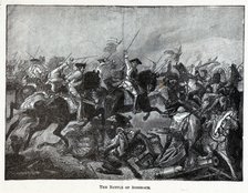 The Battle of Rossbach, 1882. Artist: Anonymous  