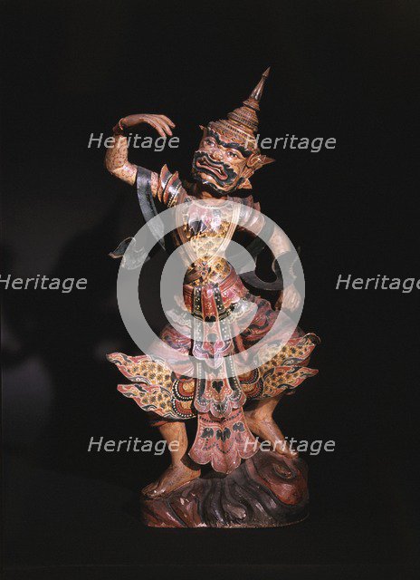 Figure of a bilu, or ogre, 19th-20th century. Artist: Unknown.