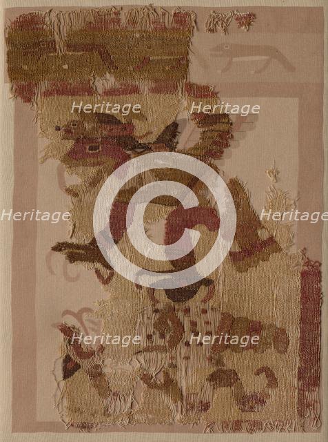 Textile Fragment, c. 50-650. Creator: Unknown.