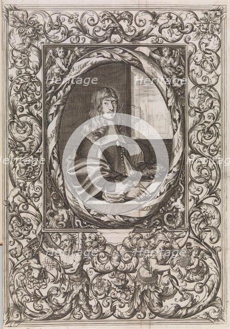 Diverses Pieces de Serruriers, page 2 (recto), ca. 1663. Creator: Jean Berain.