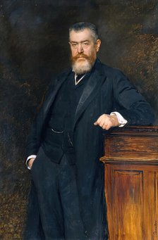Minister of Education Dr. Gustav Marchet, 1911. Creator: Viktor Stauffer.