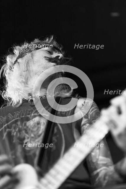 Rylan Woods, Eater live at 100 Club, London, Mar 2023. Creator: Annapaola Marchesani.