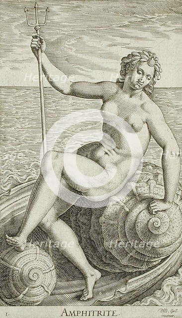 Amphitrite, 1587. Creator: Philip Galle.