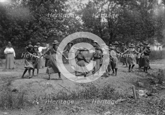 Girl Scouts - Activities And Play, 1917. Creator: Harris & Ewing.
