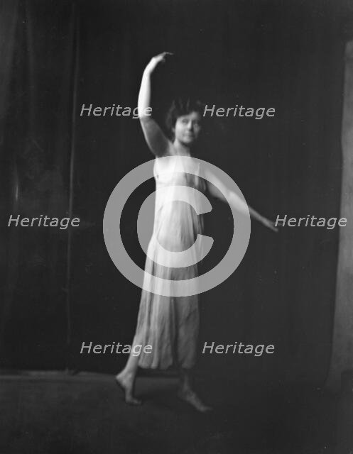 Elsie Dufour dancer, between 1918 and 1920. Creator: Arnold Genthe.