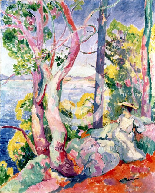 Morning (Lady at a bay shore)', 1906.