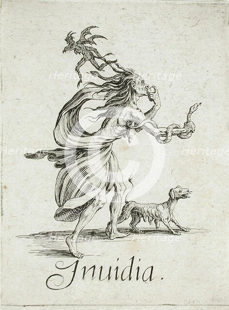 Envy, c1621. Creator: Jacques Callot.