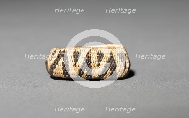 Miniature Oval Basket, late 1800s-early 1900s. Creator: Unknown.