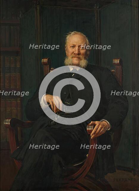 Dr. Karl Stremayr, 1916. Creator: Johann Victor Kramer.