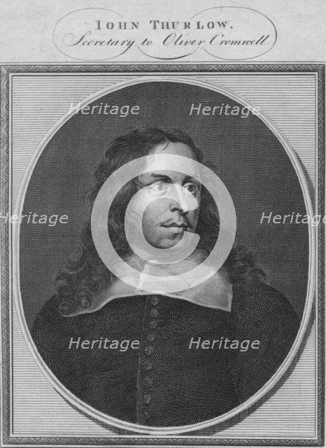 'John Thurlow, Secretary to Oliver Cromwell', 1784. Creator: Unknown.