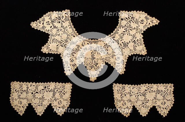 Accessory set, Irish, ca. 1890. Creator: Unknown.