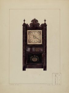 Clock, 1935/1942. Creator: Ralph Morton.