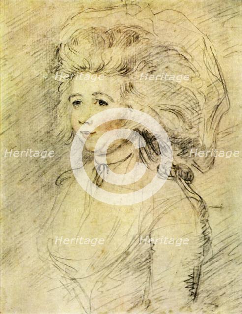 'Nancy Woodforde', late 18th-early 19th century, (1943). Creator: Samuel Woodforde.