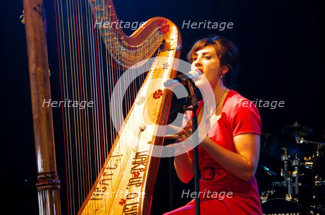 Lucinda Belle, Love Supreme Jazz Festival, Glynde, East Sussex, 2013. Artist: Brian O'Connor.
